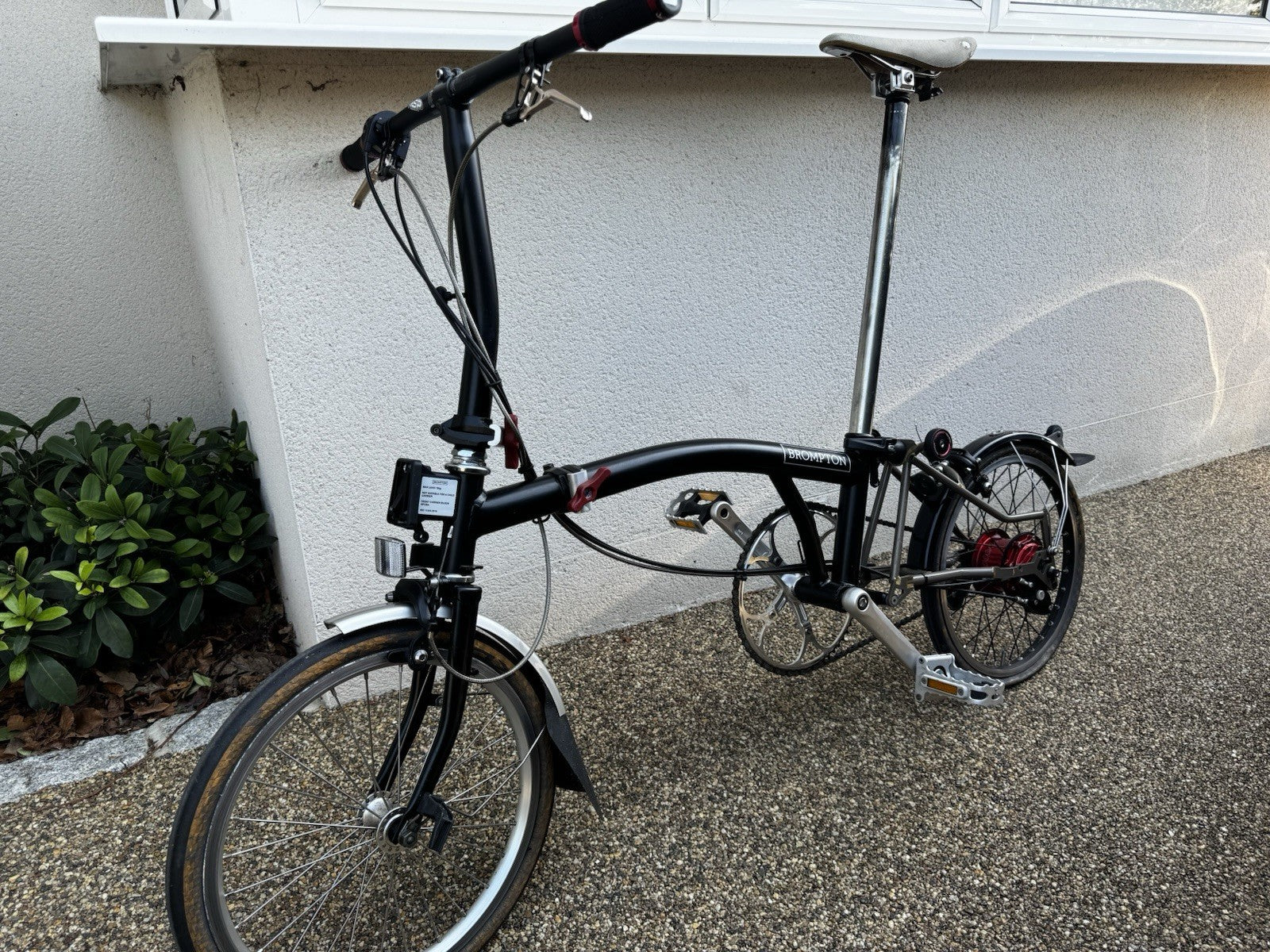 Brompton custom 14 Speed Rohloff Gearing