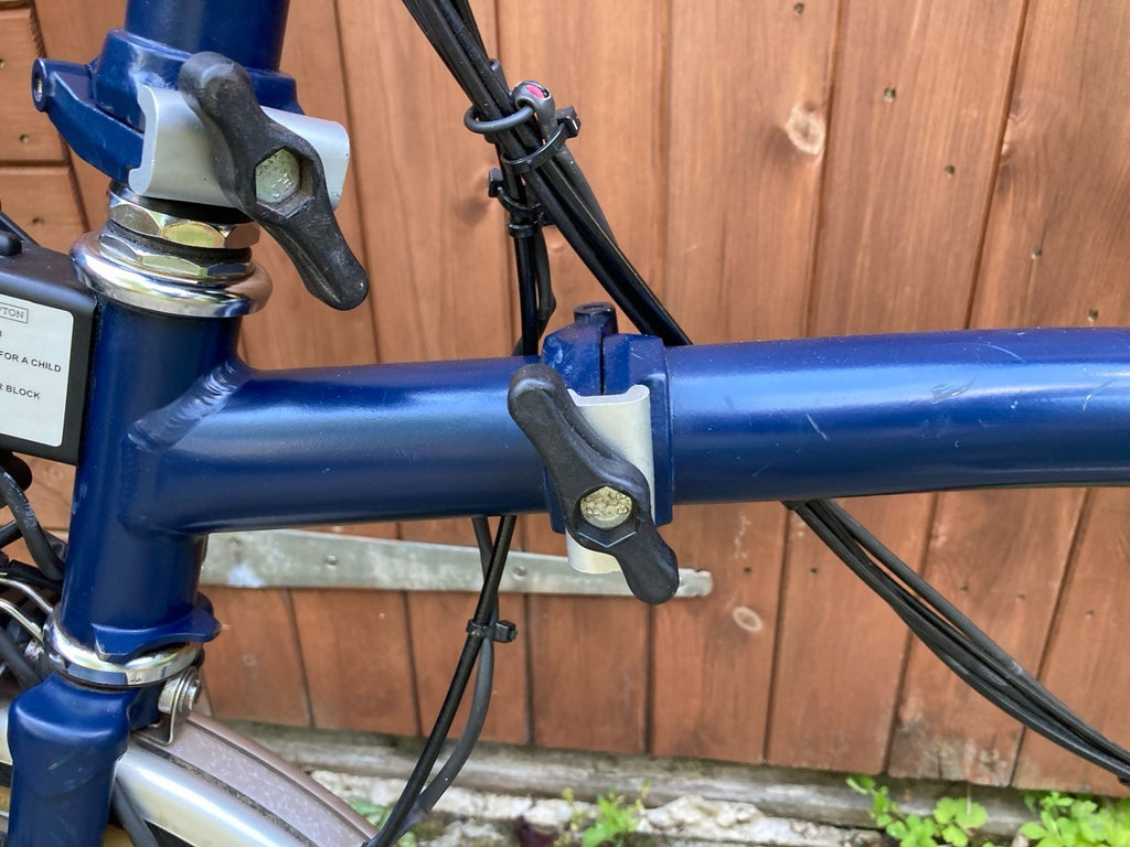Brompton S6l 2019  - dynamo lights , mudguards & carrier block - 6 speed