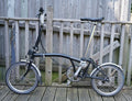 Brompton M3L Folding Bike 3-Speed Black 2016