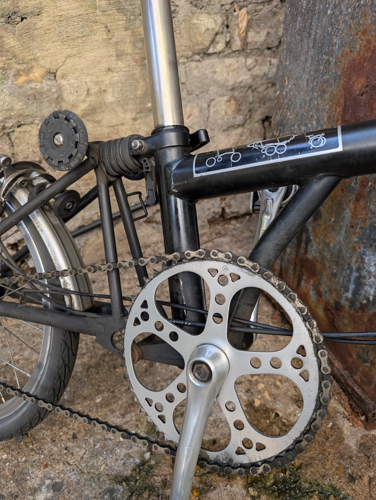 Brompton M3L Black C Line 3 speed .