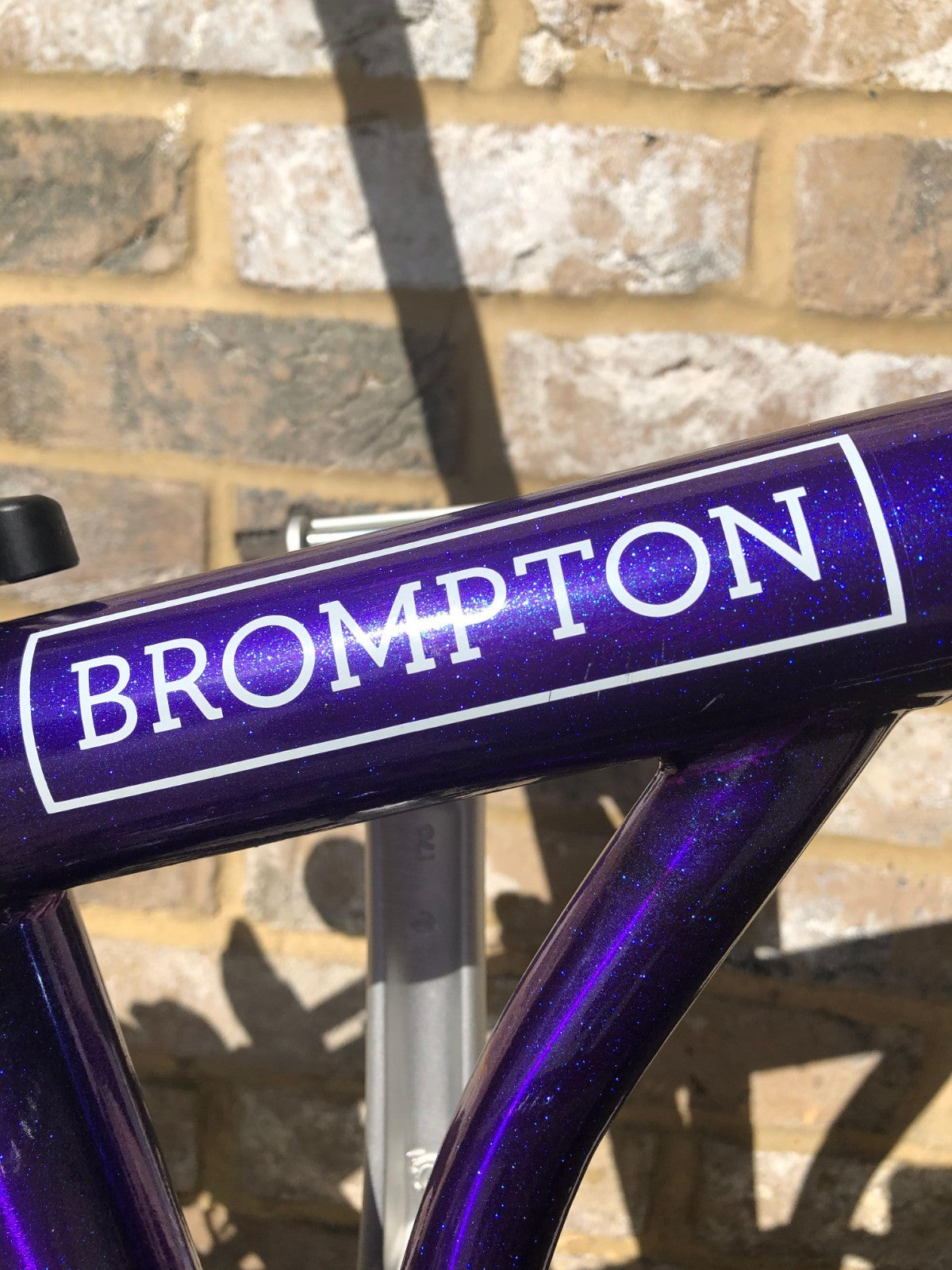 Brompton Metallic Purple M6L - SUPER RARE - WORLDWIDE SHIPPING - A+ Condition