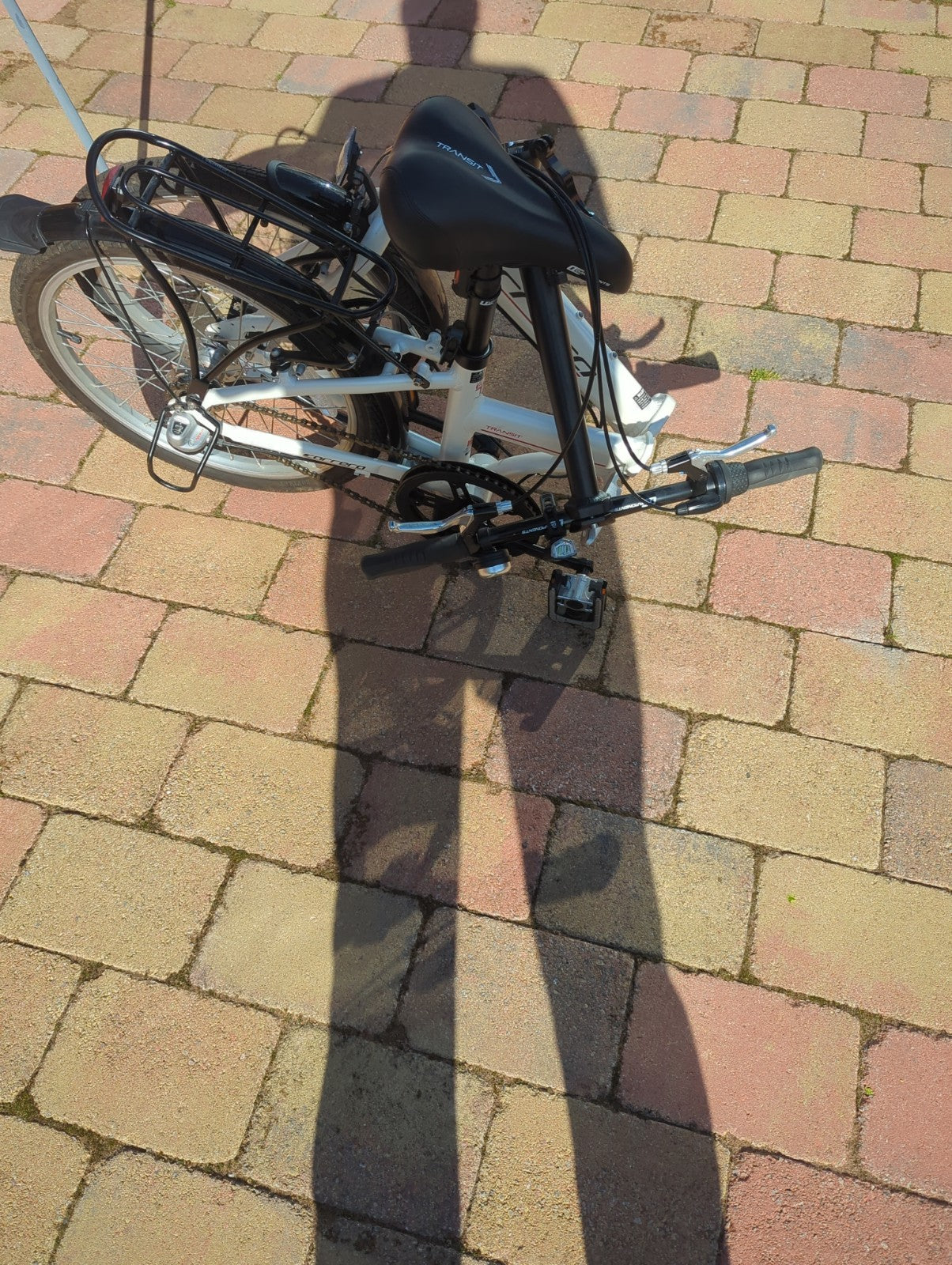 Carrera Transit Folding Bike Lightweight 3 speed Aluminium Frame and carry Bag.