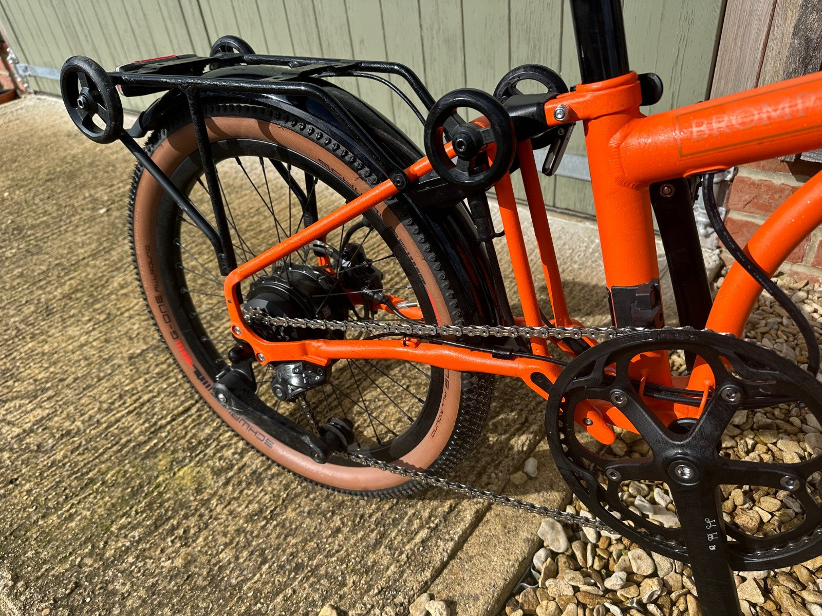 brompton g line bike- extremely rarely used. recently purchased for a timeframe
