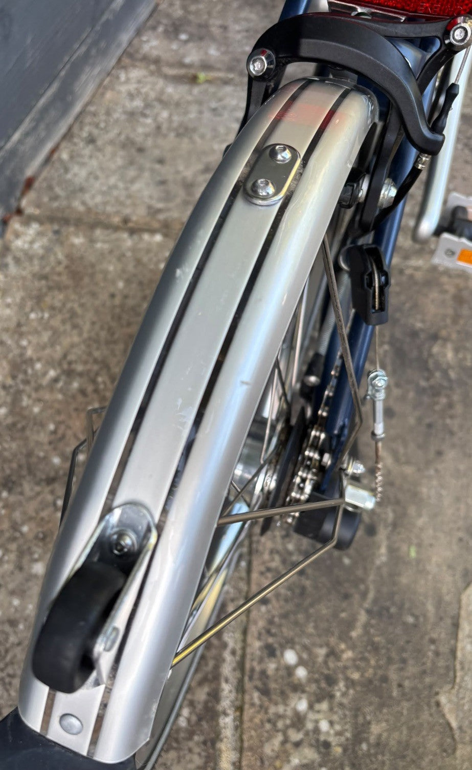 2021 Brompton M6L C Line Folding Bicycle 6 Speed Tempest Blue - Hardly Used