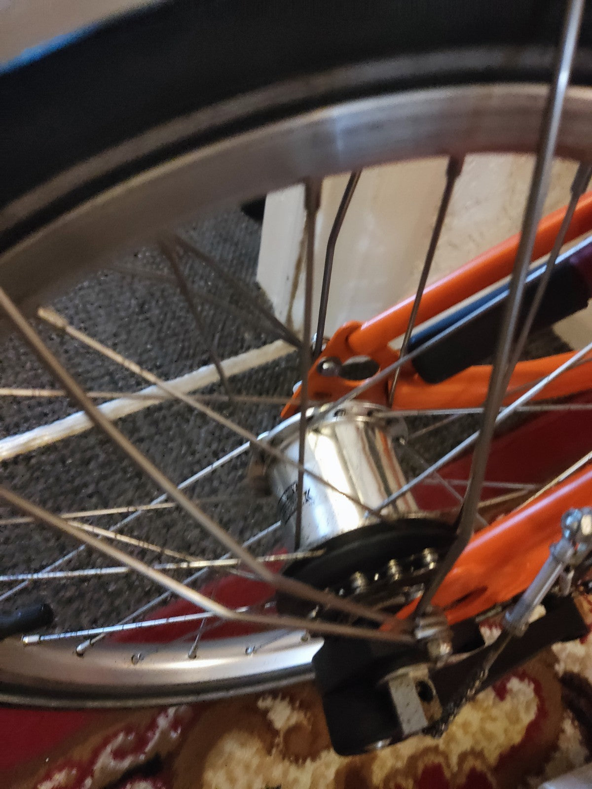Brompton S3L Folding Bike 3-Speed, Orange