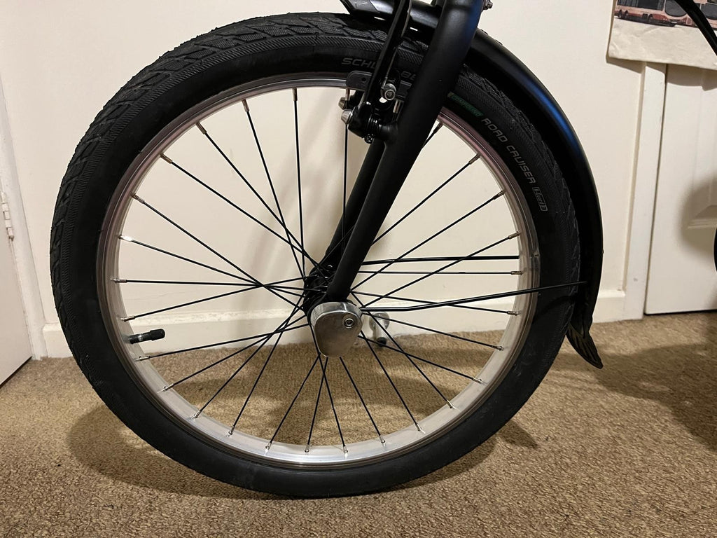 Decathlon Folding Bike btwin 500 Blue