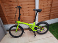 BTWIN Tilt 500 Neon Yellow 7 Speed Decathlon Folding Bike Great Condition Ch65