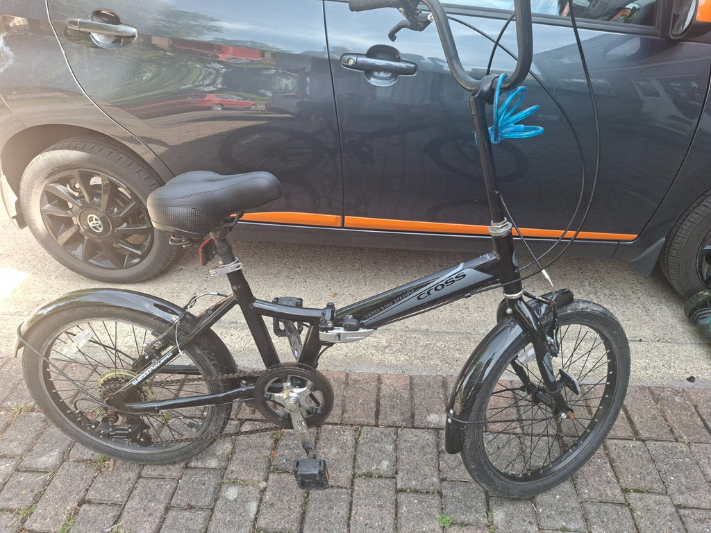 cross folding bike - TWO available. Price is for one