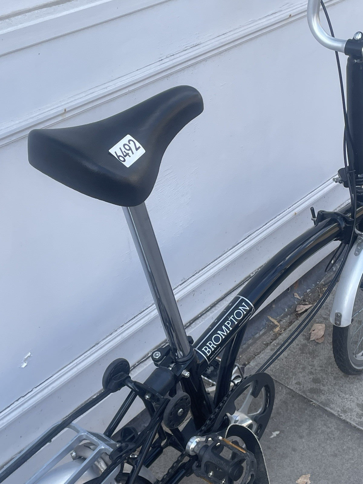 Brompton M3R Folding Bike - 3 Speed - Black