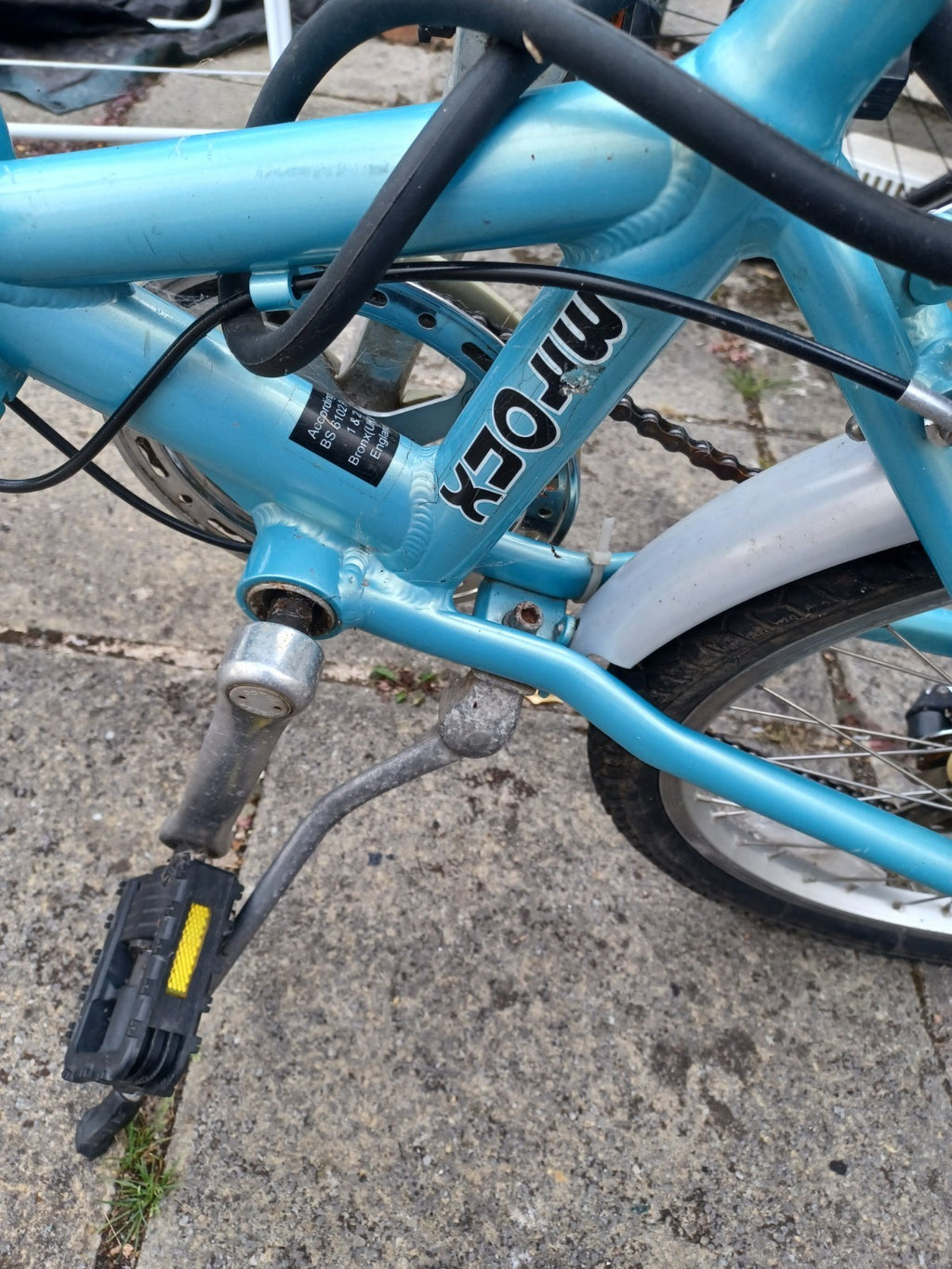 Velo city Bicycle Bronx Foldable 6102 City Bike Small Adult To COLLECT