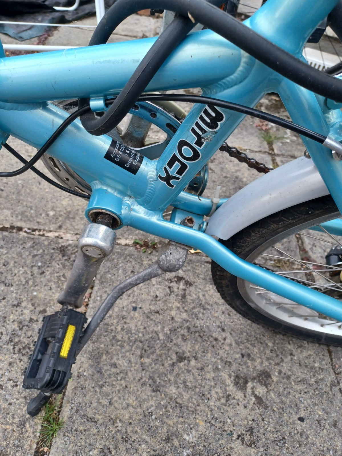 Velo city Bicycle Bronx Foldable 6102 City Bike Small Adult To COLLECT