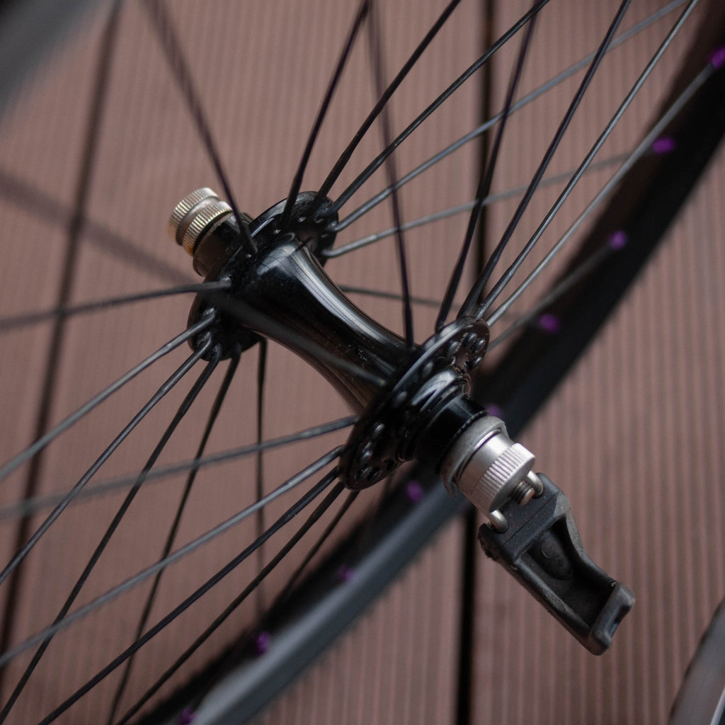 Brompton 1/2 speed Black Edition Superlight Wheelset Schwalbe One Tan Wall