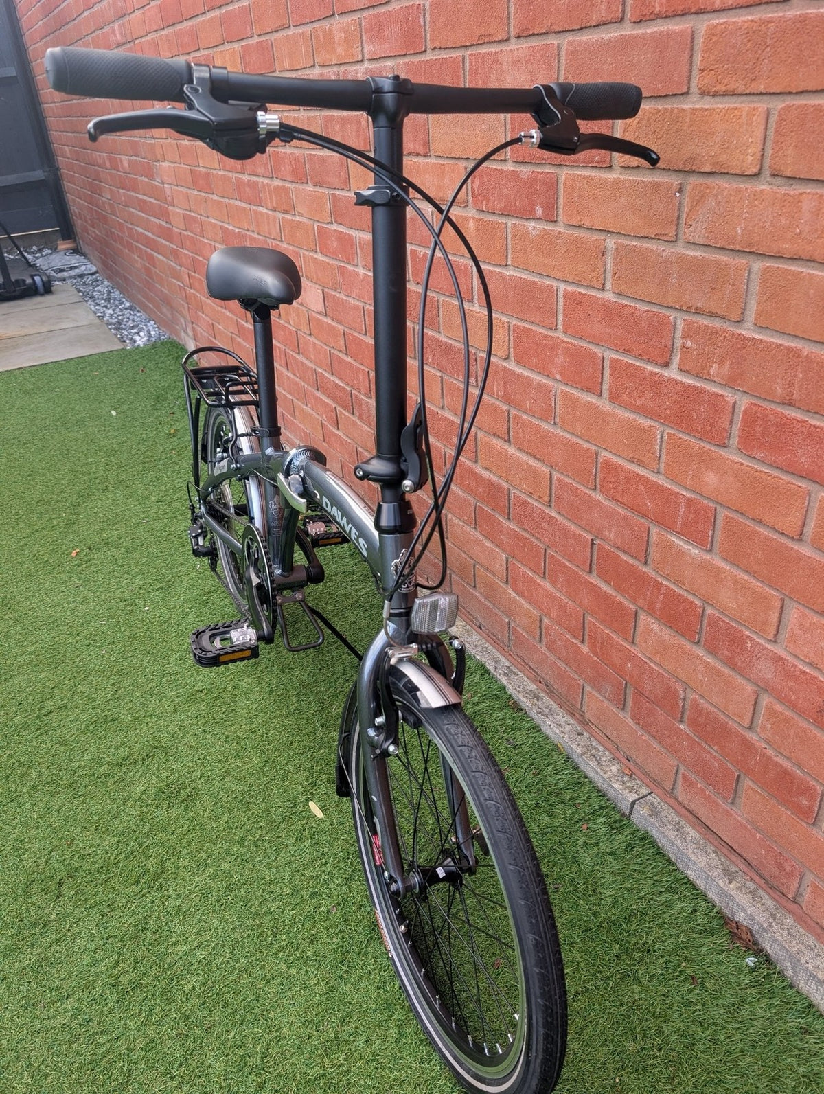 Dawes Kingpin Folding Bike, 20" Grey - Minor Mark