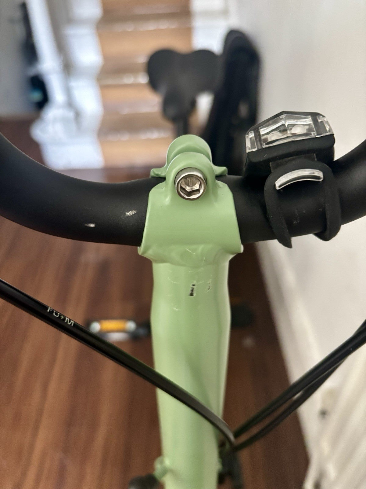 Brompton C Line 2 Speed Matcha Green 2023 with brompton bag and pump