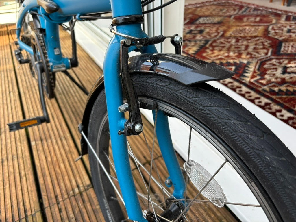 Tern Link B7 Folding Bicycle 20" - Blue - Good Condition