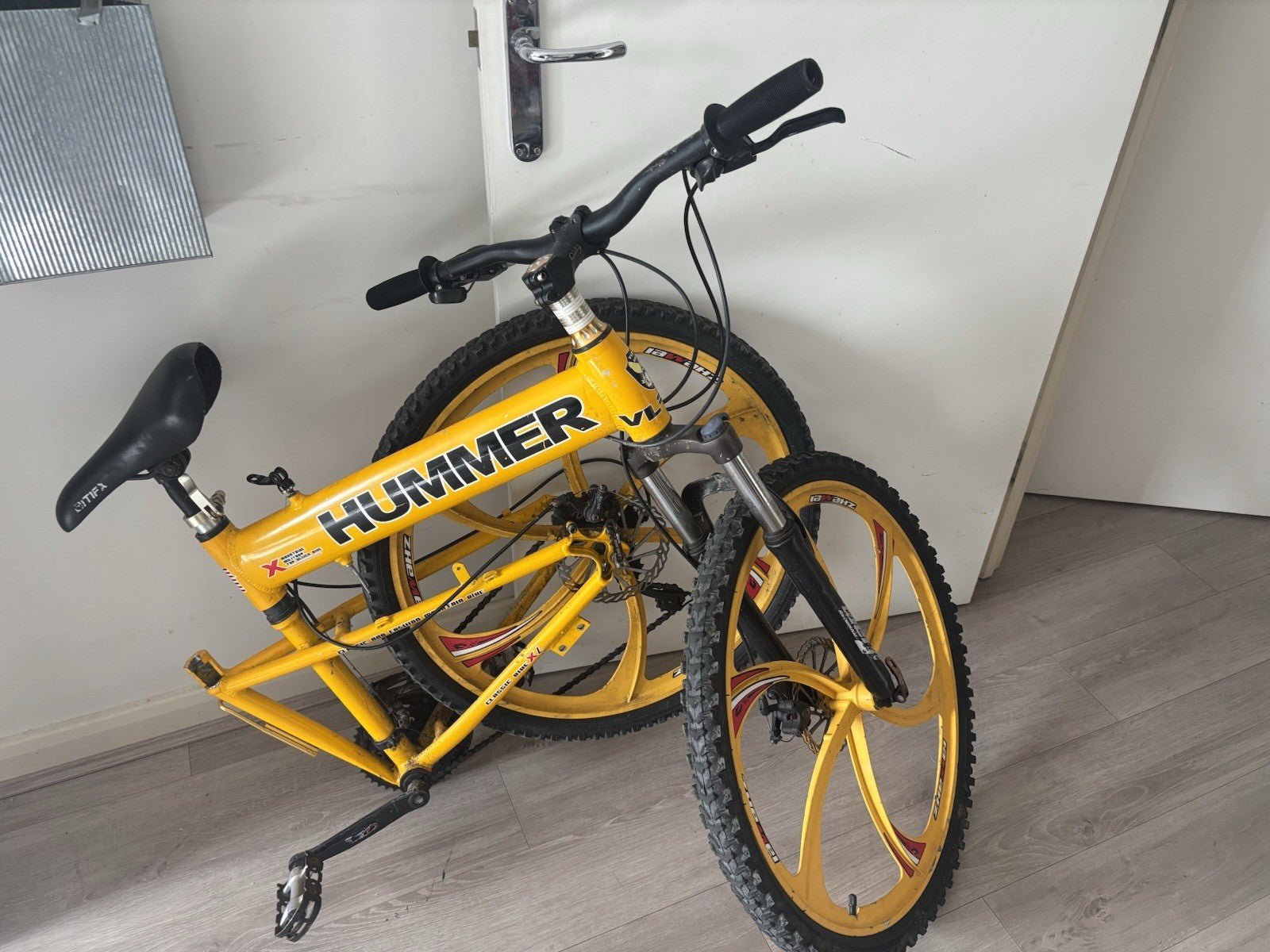 Hummer Adult Size Folding Mountain Bike