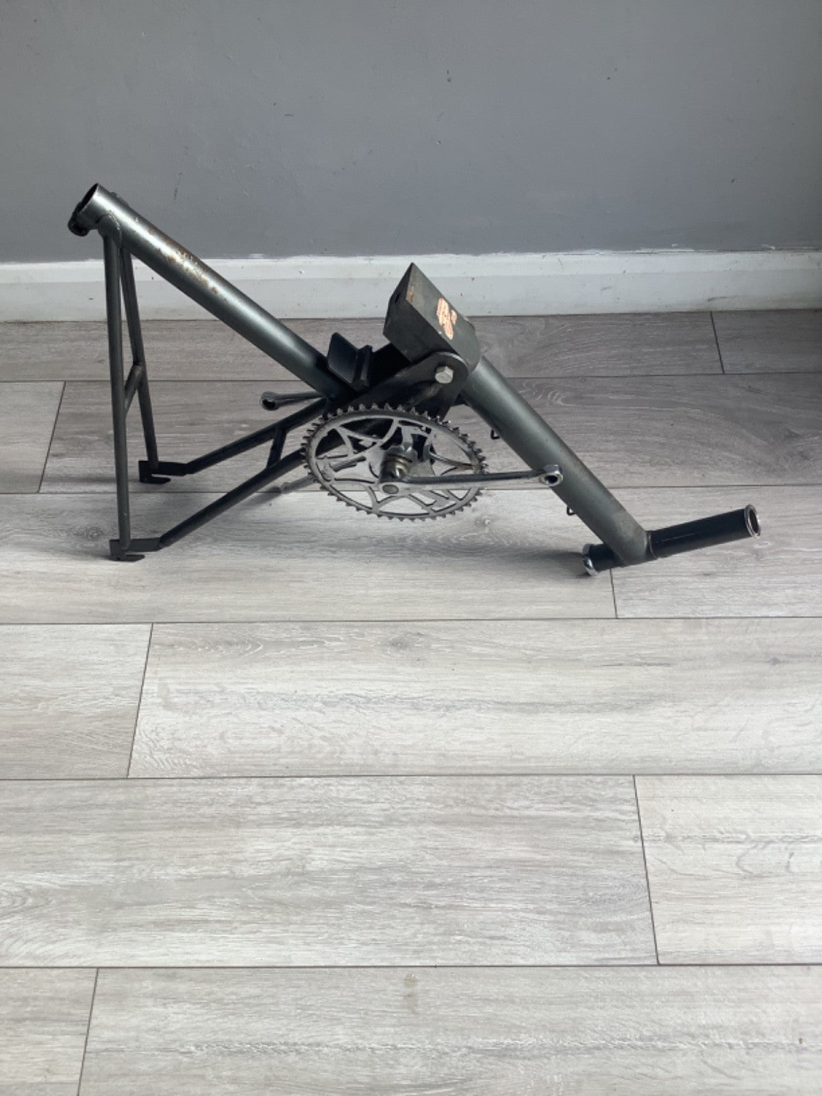 Rare grey 1966 rsw16 compact folding bike + crank + kickstand to restore project