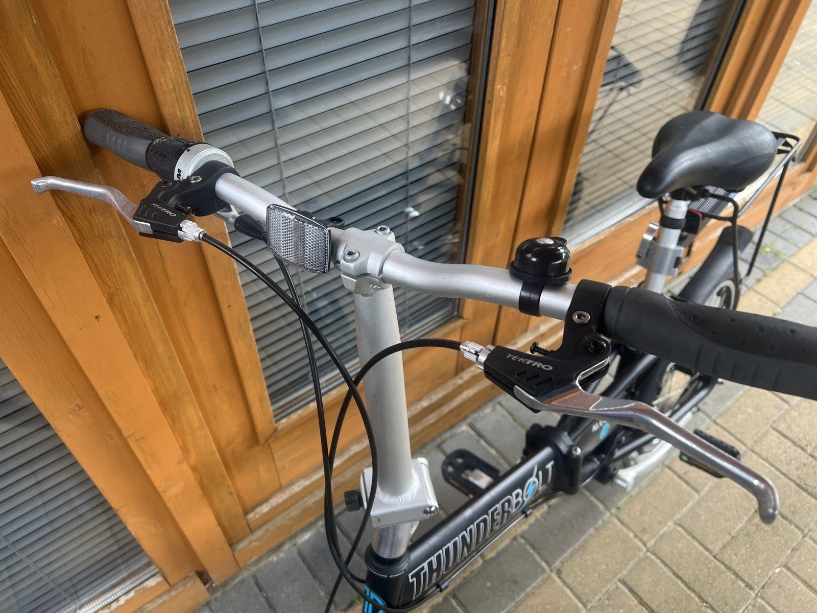 Al Carter Thunderbolt 20” Wheel Folding Bike, Aluminium Frame