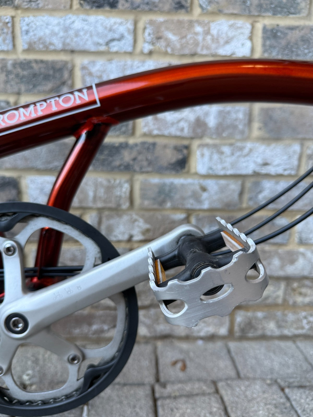 Brompton Flame Lacquer (Full) S6L - C Line 6 Speed Low - RARE - WORLDWIDE SHIP