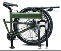 Montague Paratrooper Folding Mountain Bike 26” 24 Speed Military Green