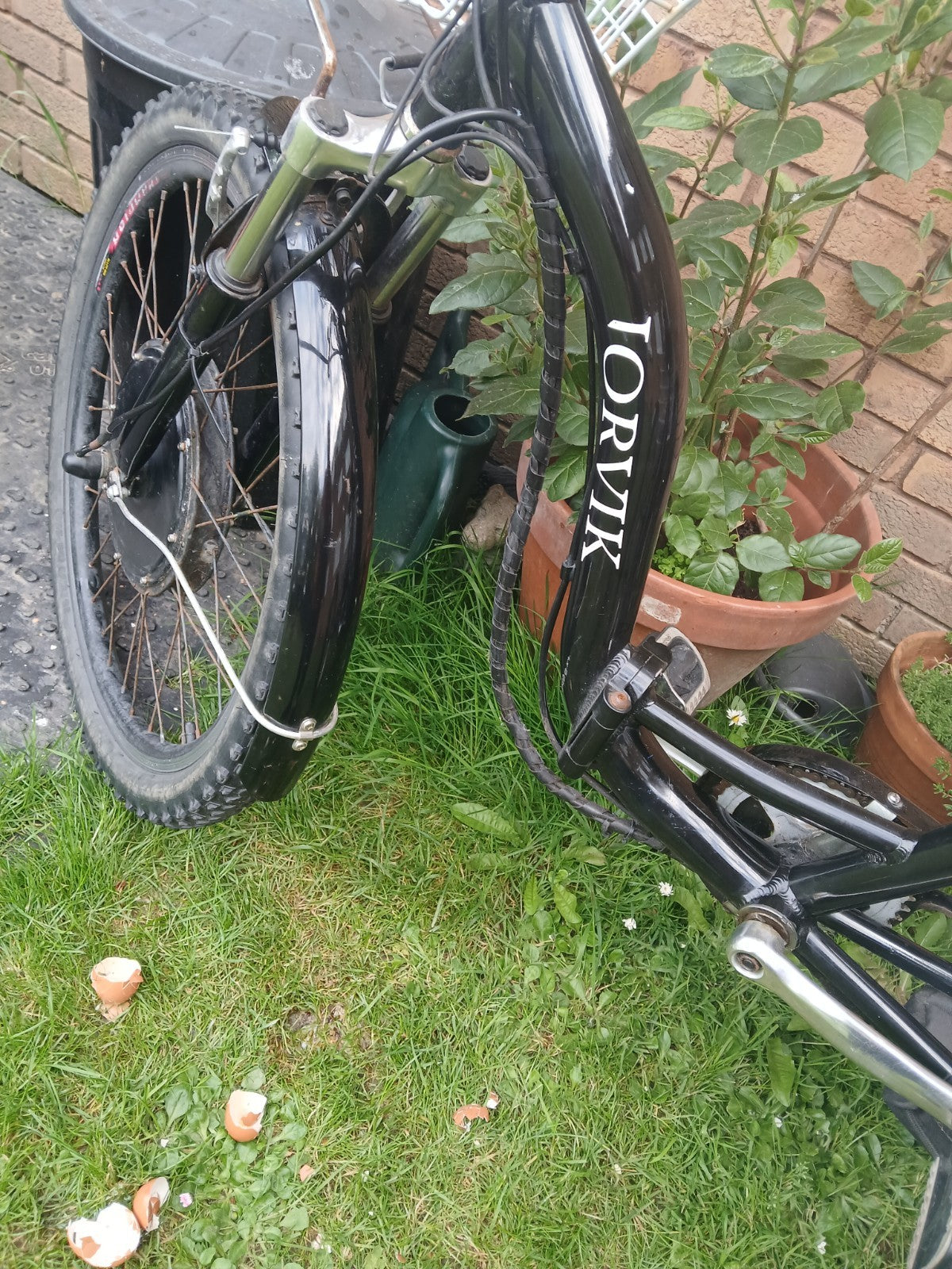 Jorvik Step Through Folding Tricycle