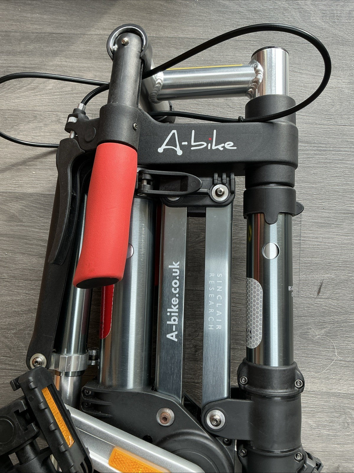 A-Bike From Sinclair Research Folding Bike Rare With Press Kit