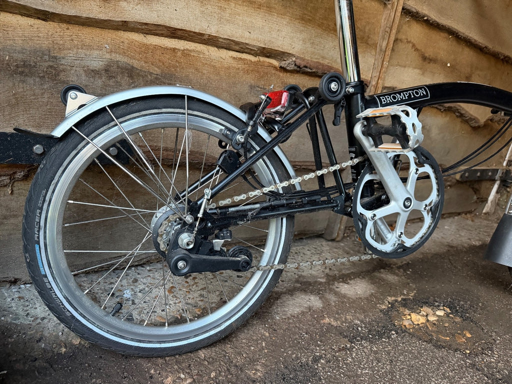 Brompton S3L folding bicycle C Line Equivalent in Satin Black - new