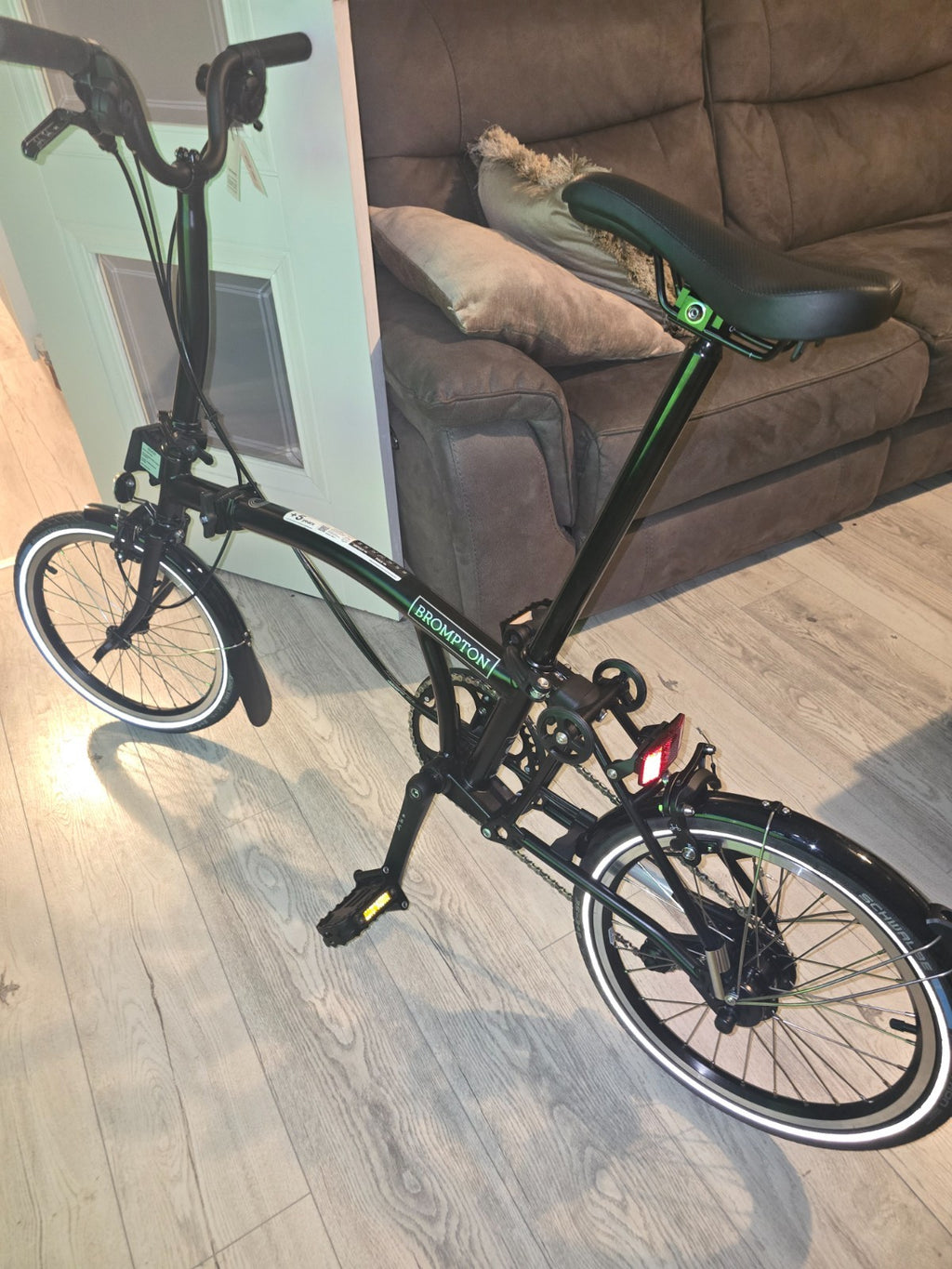 Brompton 2026 C Line - 12 Speed - Matt Black 2026 - Medium