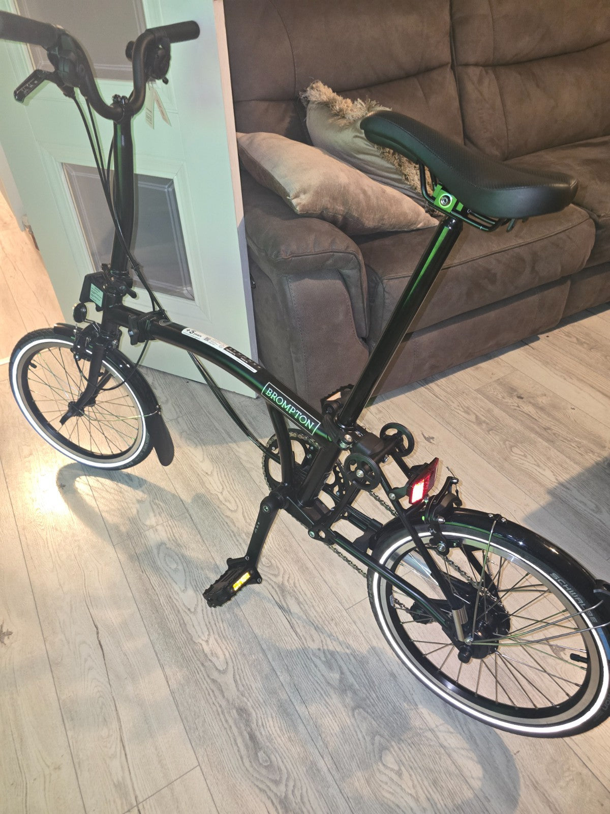 Brompton 2026 C Line - 12 Speed - Matt Black 2026 - Medium