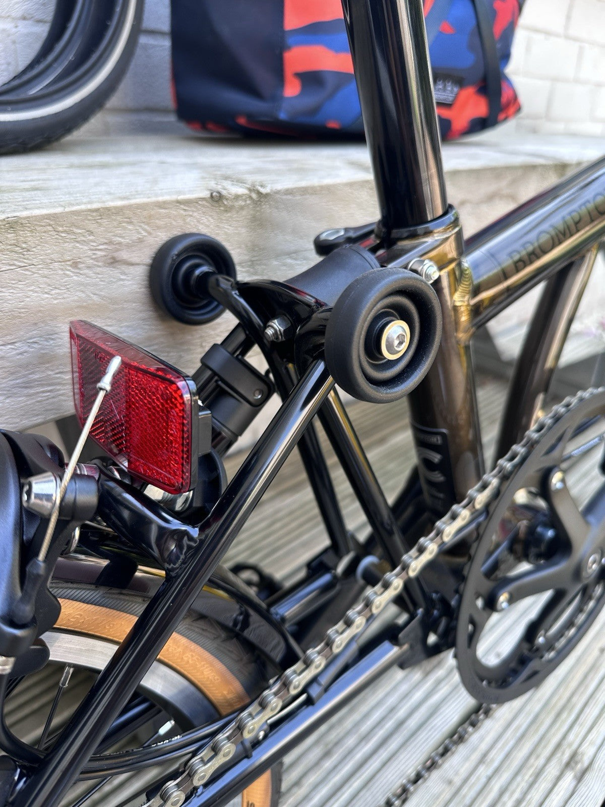 Brompton Folding Bike - New And Unused - Raw Lacquer Bundle - Accessories!