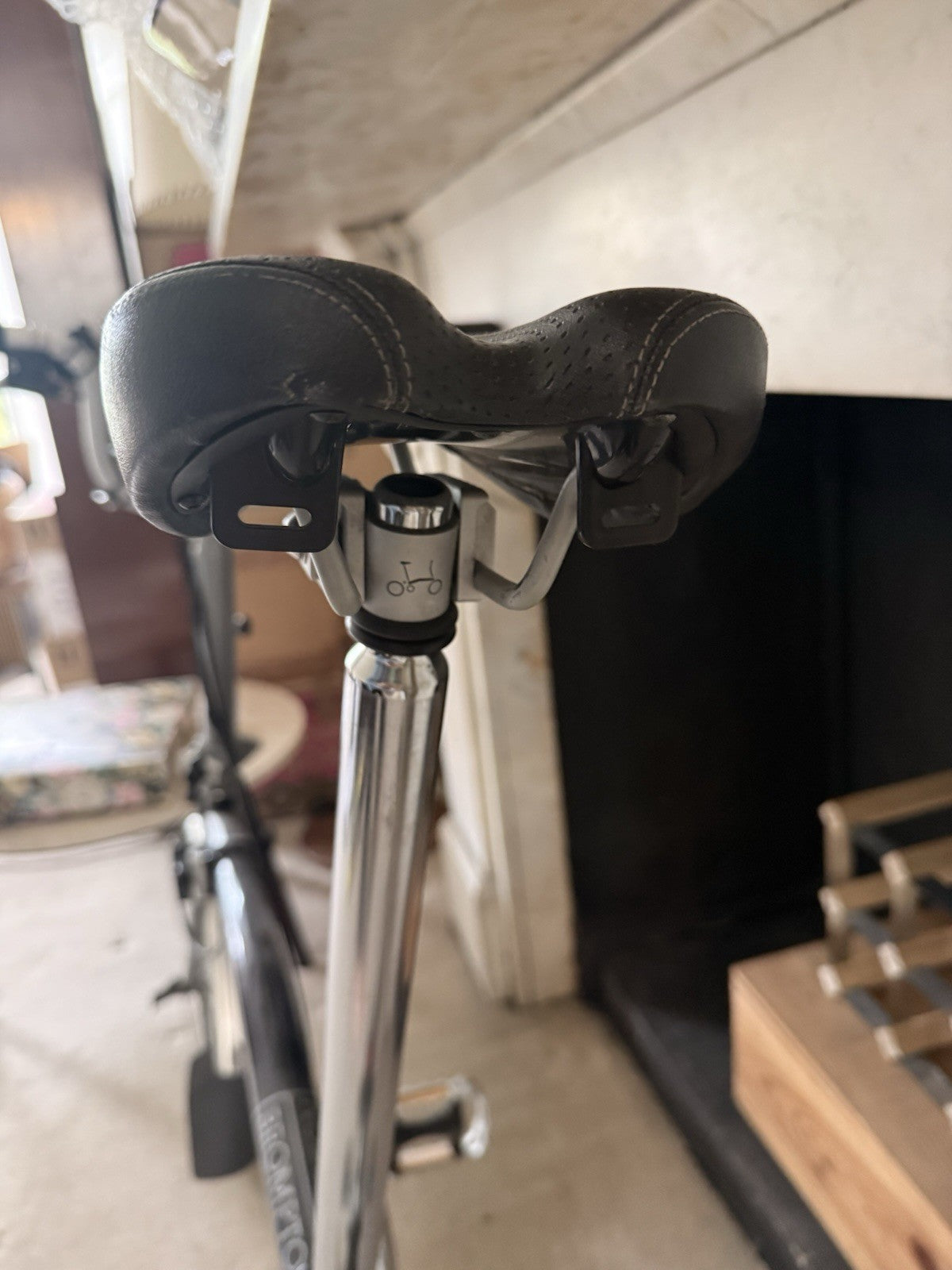 Brompton Folding Bike 3-Speed, Black