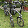Raleigh Evo Two Folding Bikes x 2 (Matching Pair of Bikes)