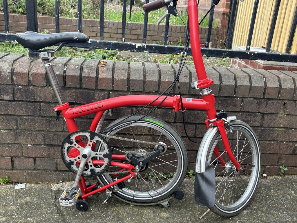 2010 Brompton S3L folding bike C Line Low Equivalent in Immaculate Condition