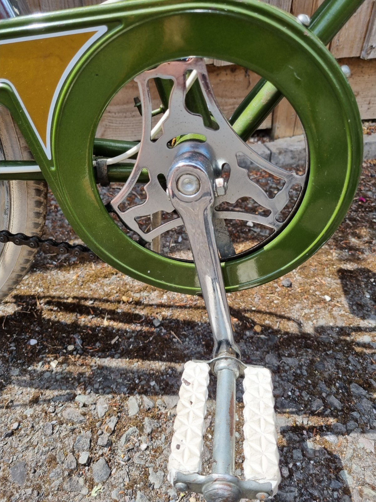 Vintage Raleigh Stowaway Vintage Unisex Folding bike Olive Green, ready to ride