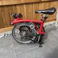 Vintage 3 Speed Brompton T3 Early 2000's Red / Black