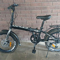 Lunox 20in 7 Speed Folding Bike Mechanical Disc Brakes Rear Rack Mudguards