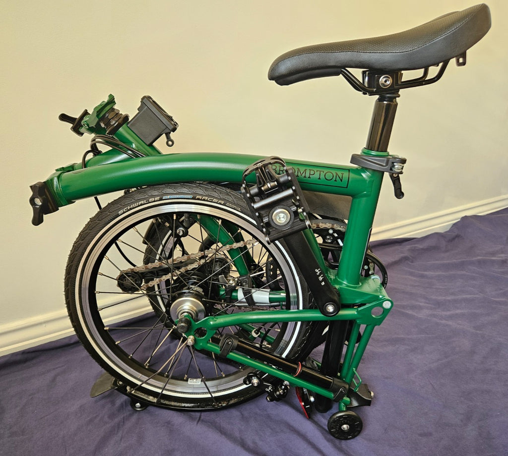 Brompton M6L - 6 Speed - C Line - Mid- Racing Green - Excellent Condition