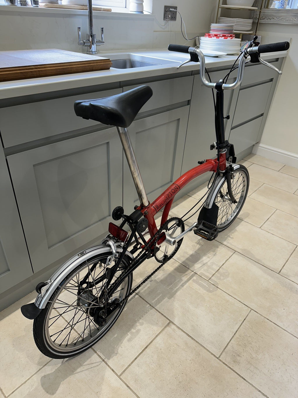 Brompton Vintage 1992 L3 M3L 3 Speed Folding Bike