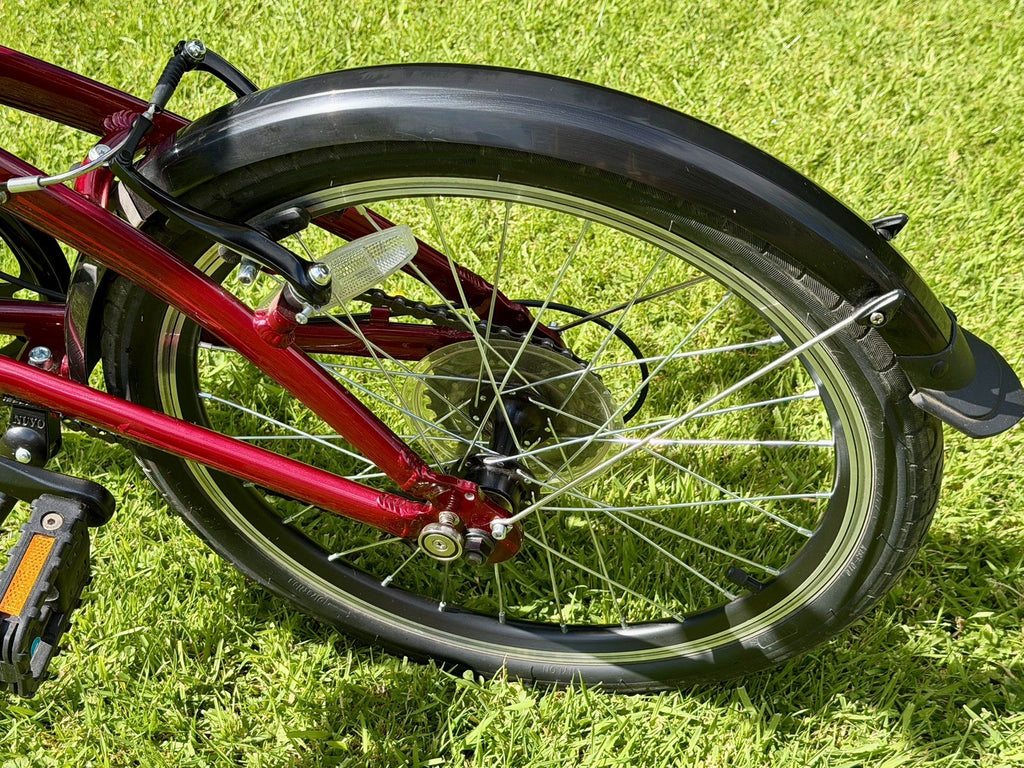 Tern Link A7 Folding Bike - Metallic Red - Rarely Used - Excellent Condition