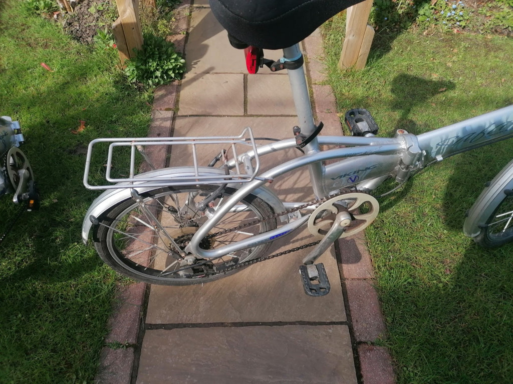 2  Viking Safari Native Folder SE , Alloy frame 20" 6-Speed Folding Bikes Silver