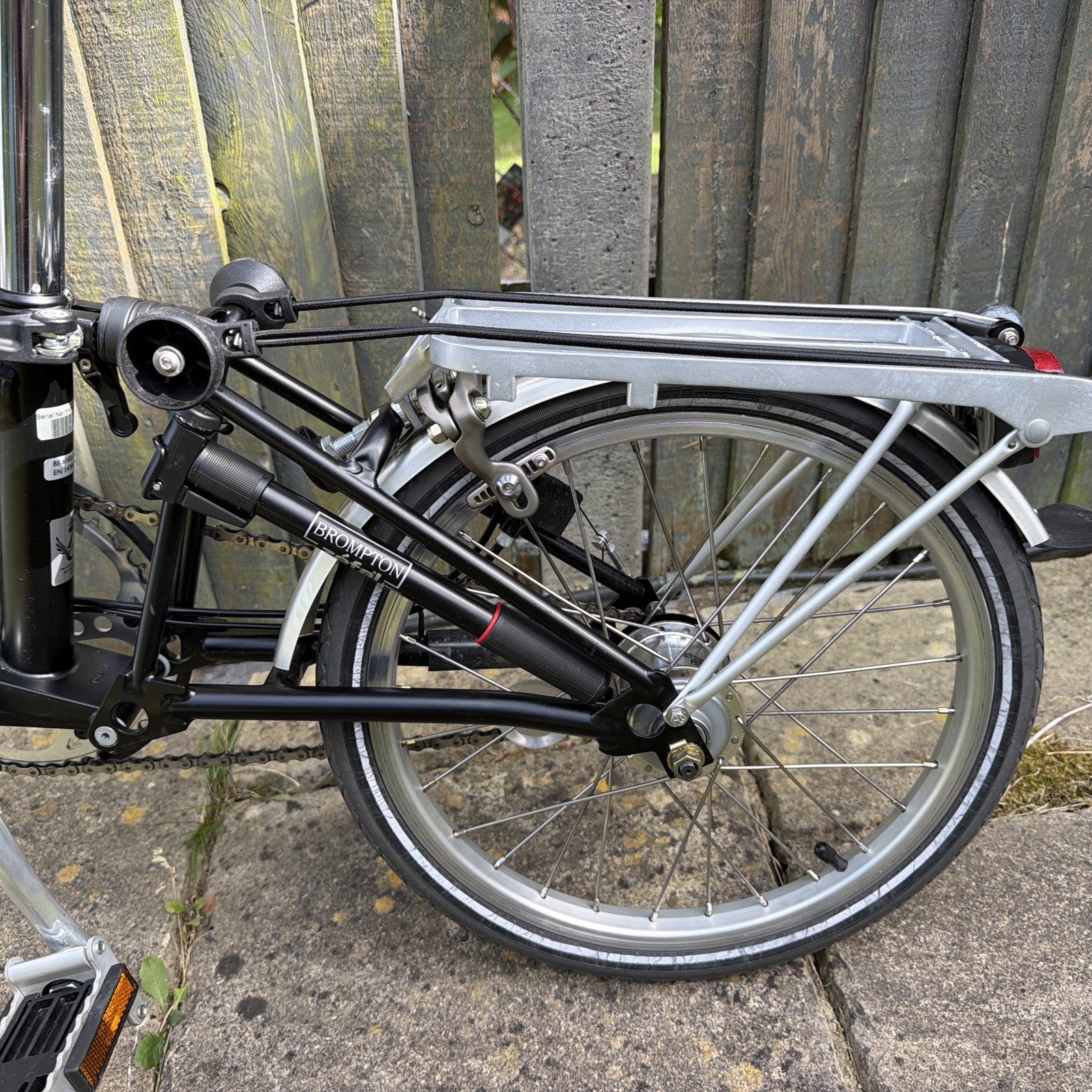Brompton C-Line M3R Folding Bike with Brompton B Bag Travel Carry Roller Luggage