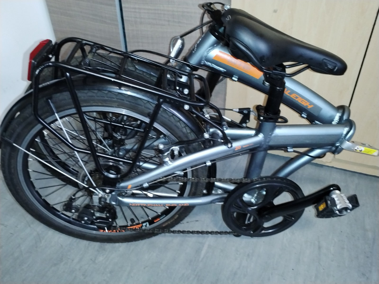 Raleigh Stowaway Folding Bike