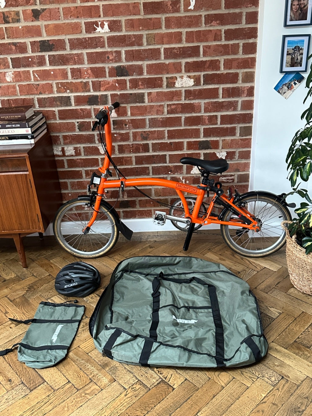 Brompton S2L Folding Bike Orange 2 Speed - 2019 Bicycle Fold Up S2 L