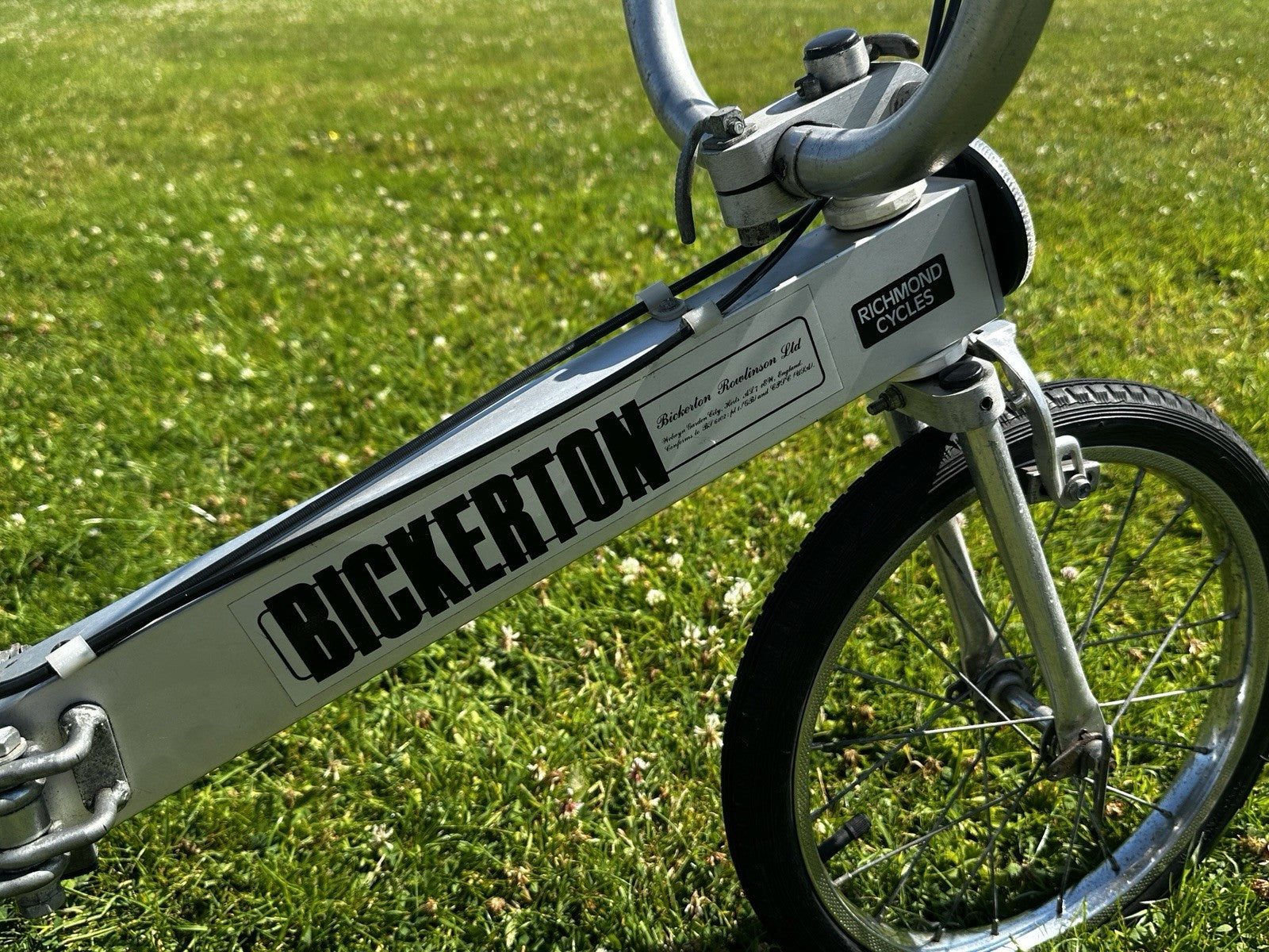 Vintage 1980’s Bickerton Portable Folding Bike / Bicycle