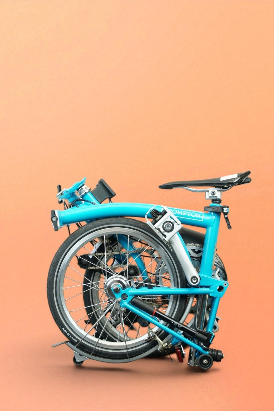 Brompton M6L (C Line Explore) - Lagoon Blue