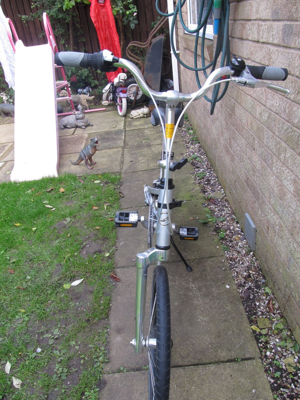 BIKE FOLDING  19" WHEELS UNISEX-EXCELLENT CONDITION-EXTRA LIGHT FRAME