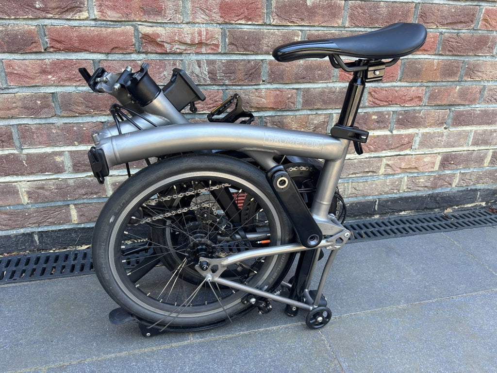 Brompton T line 4 Speed Titanium Mint Condition