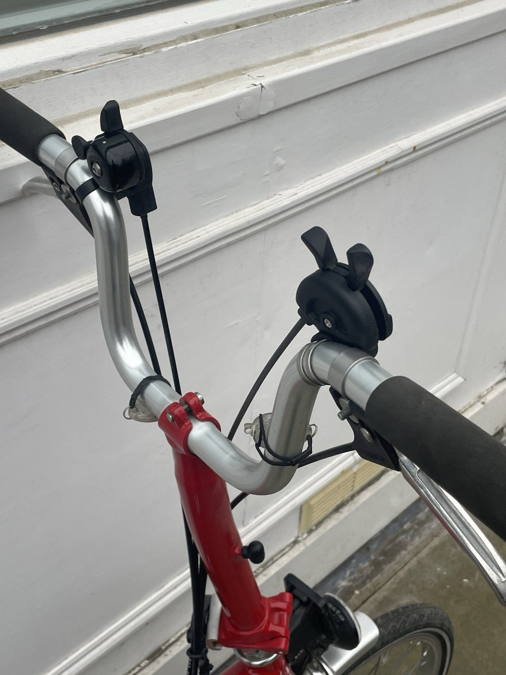 Brompton M6R Folding Bike 6-Speed, Red