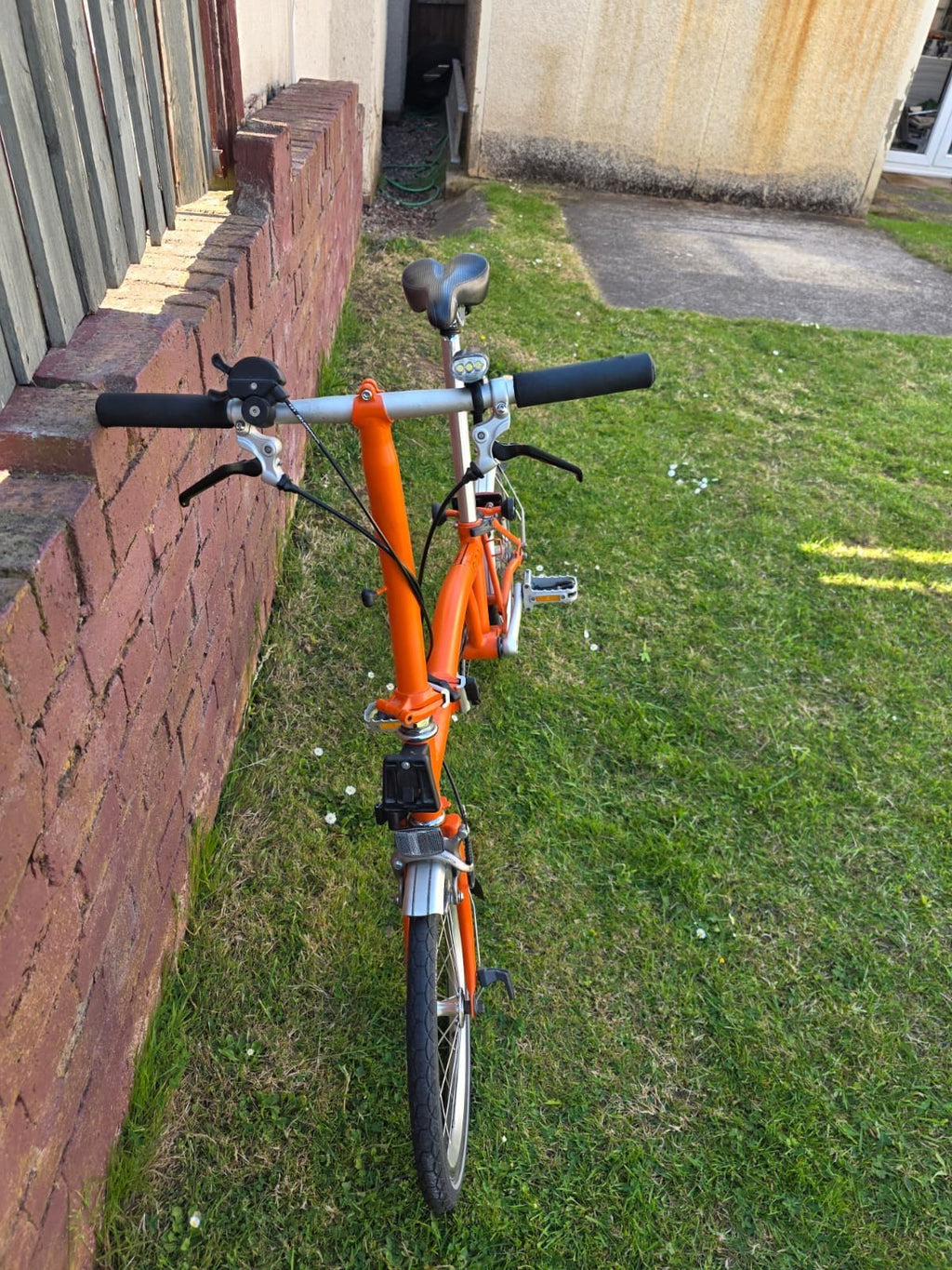 Brompton M6L Folding Bike - Orange Speed