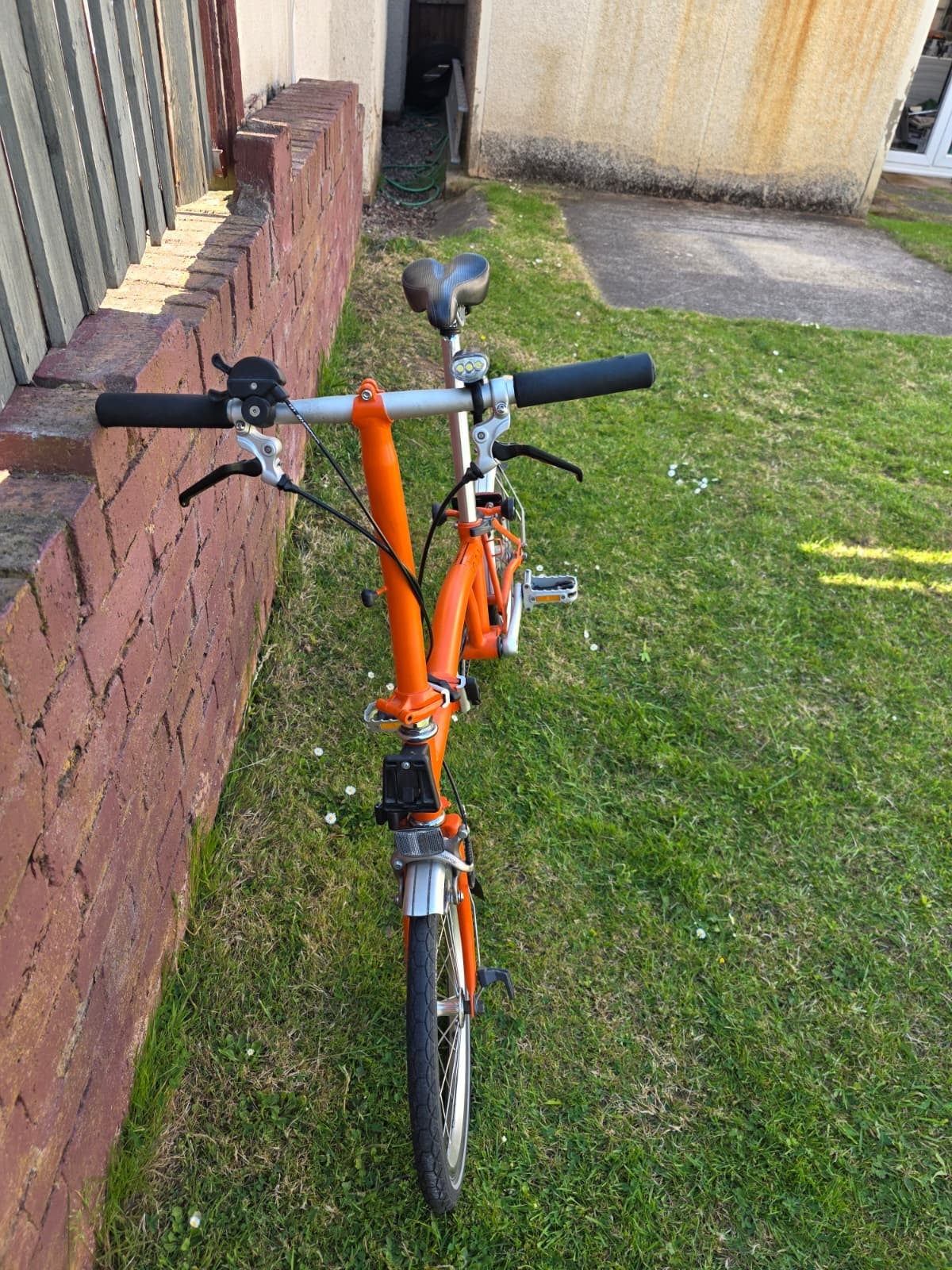 Brompton M6L Folding Bike - Orange Speed